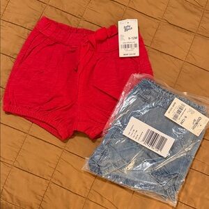 Baby Girl Shorts Bundle ❤️